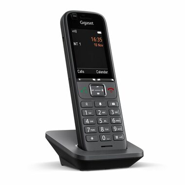 Gigaset S700H PRO černá / bezdrátový telefon / LCD displej / DECT / IP / ISDN