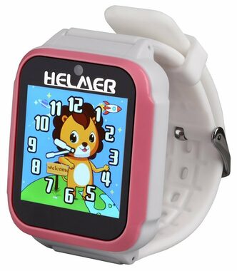 HELMER KW 801 růžová / Dětské chytré hodinky / 1.54" / 240 x 240 / microSD / fotoaparát 