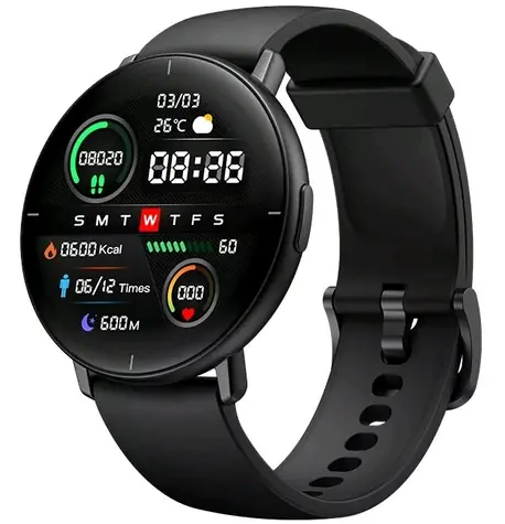 Mibro Watch Lite černá / Chytré hodinky / 1.3" AMOLED / 360x360 / IP68 / BT