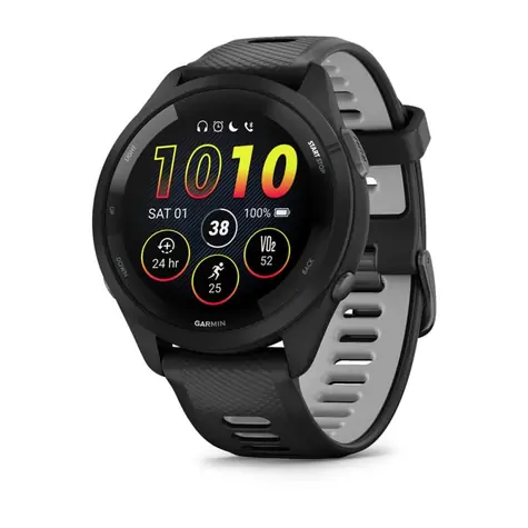 Garmin Forerunner 265 černá / Chytré hodinky / 1.3" / GPS / BT / ANT+ / Wi-Fi / 5 ATM
