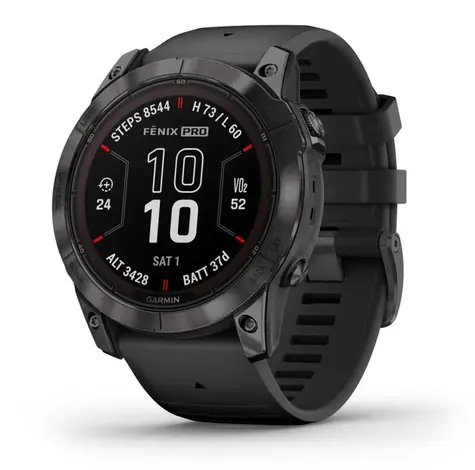 Garmin Fenix 7X Pro Solar Sapphire Edition černá / Chytré hodinky / 1.4" / GPS / BT / ANT+ / Wi-Fi / 10 ATM 