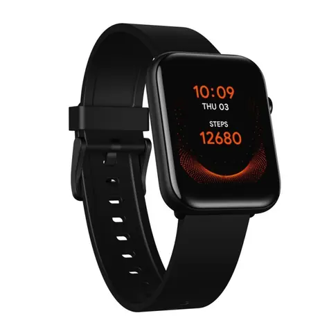 TicWatch GTH černá / Chytré hodinky / 1.55" TFT / 360x320 / 260 mAh / 5ATM 