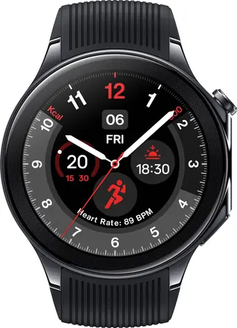 OnePlus Watch 2 Black Steel / Chytré hodinky / 1.43" / AMOLED / 5ATM / Android