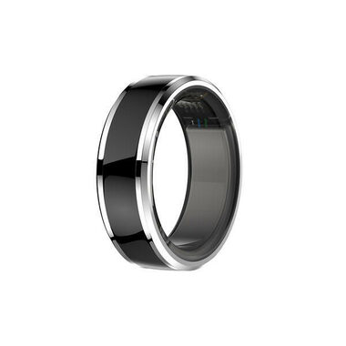 CUBE1 Smart Ring vel. 9 (19.2mm) černá / Chytrý prsten / Bluetooth 5.1 / 5ATM