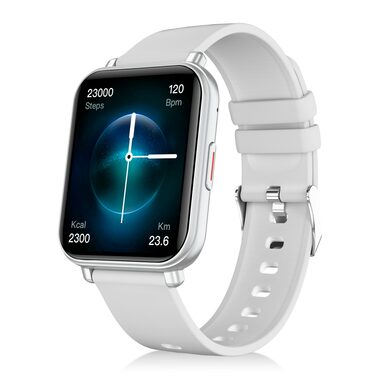 Niceboy WATCH 4 Artic silver / Chytré hodinky / 1.78" AMOLED / IP67 / BT 5.3