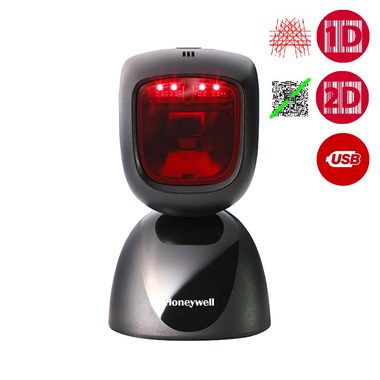 Honeywell Youjie HF600 / kit USB / snímač čárových kódů / vícesměrové laserové snímání / 2D / multi-IF / černá