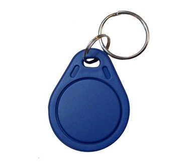 Elatec RFID Mifare čip modrý / 13.56 MHz / přívěšek na klíče / RO