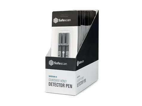 SAFESCAN 30 Detektor padělků / Fx k ověření pravosti bankovek / balení 10 x 3 ks