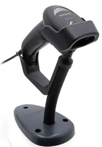 Datalogic QuickScan QD2590 kit2-USB / čtečka 2D kódu / multi-IF / stojánek / černá