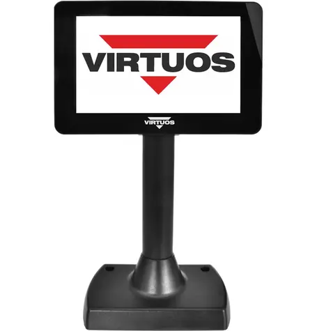 VIRTUOS SD700F černá / zákaznický displej / 7" IPS / 1024 x 600 px / USB