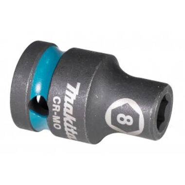 Makita IMPACT BLACK E-16237 / klíč nástrčný 1/2" / čtyřhran / 8mm