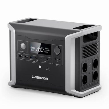 Dabbsson DBS1300 / přenosná nabíjecí stanice / 1200W / 1330 Wh / 2x USB-A / 2x USB-C / LCD displej