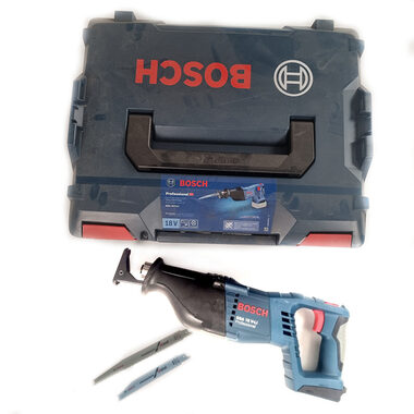 Rozbaleno - BOSCH GSA 18V-LI / Aku pila ocaska / 18V / Li-ion / Zdvih 28 mm / až 2700 zdvihů-min / rozbaleno