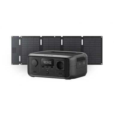 EcoFlow Sada River 3 UPS + EcoFlow 45W solární panel (Typ-C) (Hard Bundle)