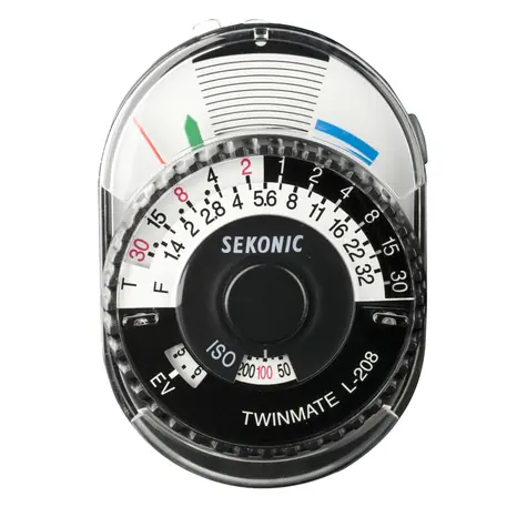 Sekonic Expozimetr L-208 Twinmate Analog Light Meter 