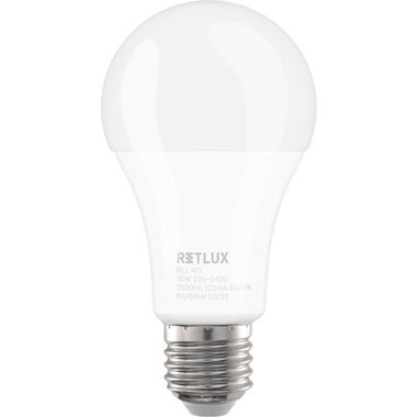 RETLUX RLL 411 A65 E27 bulb / žárovka / 15W / 1500 lm / 6500K - denní bílá
