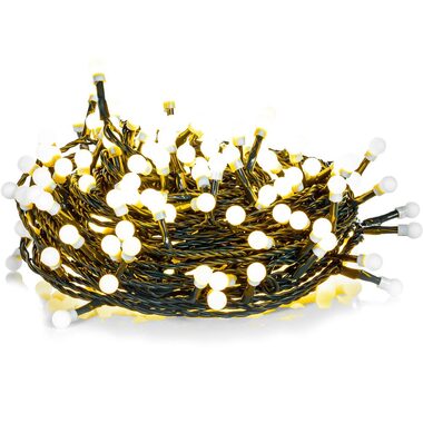 RETLUX RXL 223 řetěz s kuličkami 200LED 20+5m 3000K - teplá bílá / Časovač