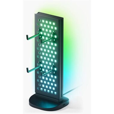 Nanoleaf Pegboard Desk Dock černá / Stolní lampa / LED / 24W / 1500lm / IP20