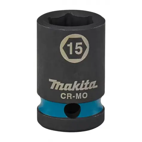 Makita E-16112 IMPACT BLACK / nástrčný klíč 1|2" / 15 mm