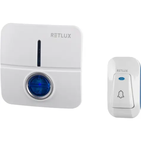 RETLUX RDB 105 zvonek 230V + bateriové tlačítko 
