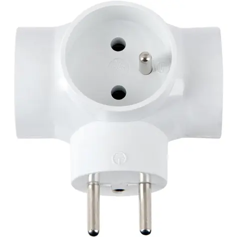 RETLUX RPC 63 rozbočka 3x 16A 250V bílá 