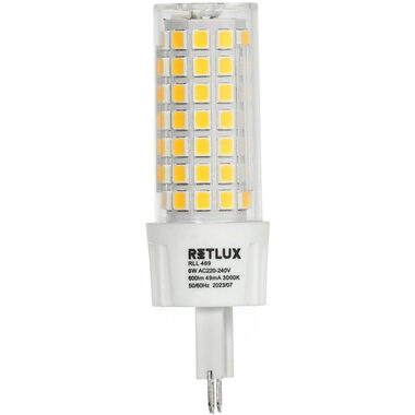 RETLUX RLL 469 G9 6W LED / 600 lm / 3000K - teplá bílá