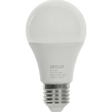 RETLUX RLL 602 A60 E27 bulb 7W / 950 lm / 6500K - denní bílá / D 
