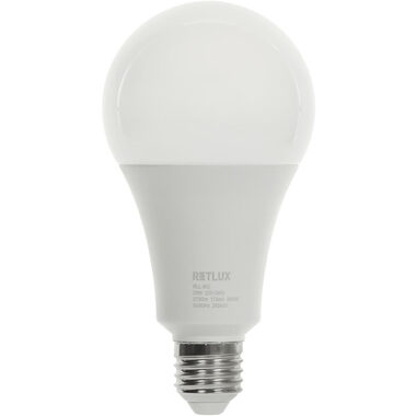 RETLUX RLL 662 A80 E27 bulb 20W / 2700 lm / 3000K - teplá bílá / D 