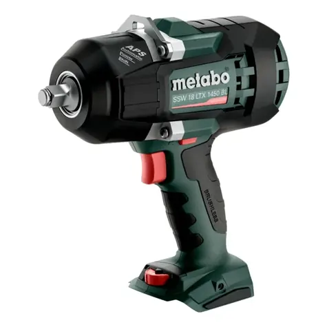 Metabo SSW 18 LTX 1450 BL / Aku Rázový utahovák / 18V / čtyřhran 1|2" / 1500 ot-min / 2250 příklepů-min / 1900 Nm 