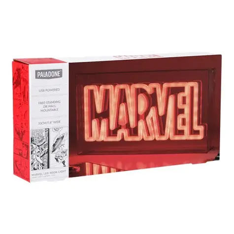 Paladone Marvel LED Neon Light / Nástěnná lampa / USB