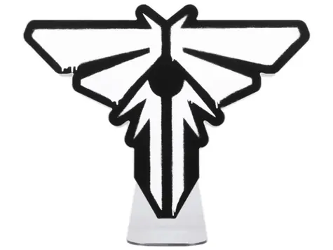 Paladone The Last Of Us Firefly Logo Light / Stolní lampa / 3x AAA