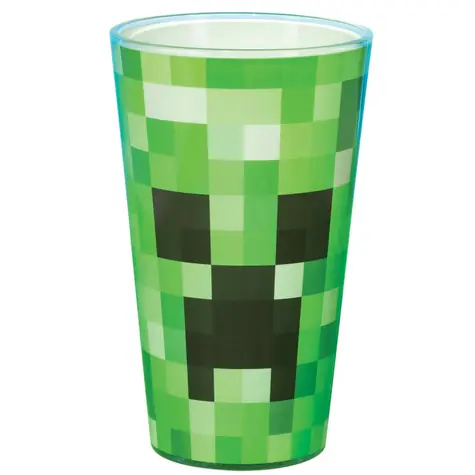 Paladone Creeper Glass Minecraft / Sklenice s motivy Minecraft / 400 ml