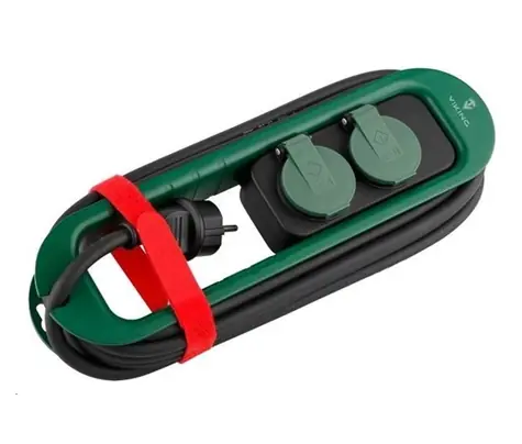 Viking R247 síťová prodlužovací zásuvka / 2x AC 230V / IP44 / délka 4.7 m