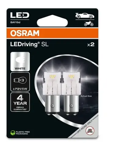 OSRAM LED 21/5W / 12V / 145lm / 6000K / 5000h / 2ks
