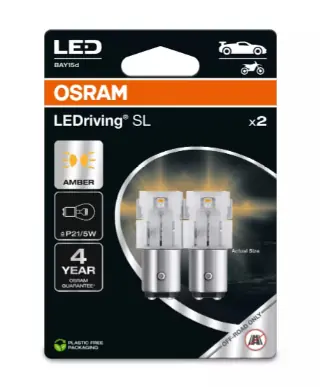 OSRAM LED 21/5W / 12V / 150lm / 6000K / 2500h / 2ks