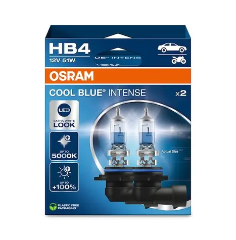 OSRAM Halogenová žárovka Cool Blue Intense Next Gen HB4 / 12V / 1000lm / Bez reflektoru