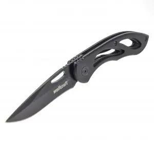 Wolfcraft skládací nůž 70 mm / rovná čepel 