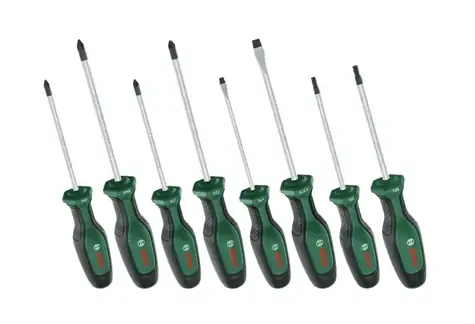 BOSCH 1600A02BX8 8-dílná sada šroubováků PH & PZ & SL & TX & SL & TX