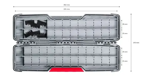 BOSCH 2607011826 / Organizér PRO Tough Box - velký