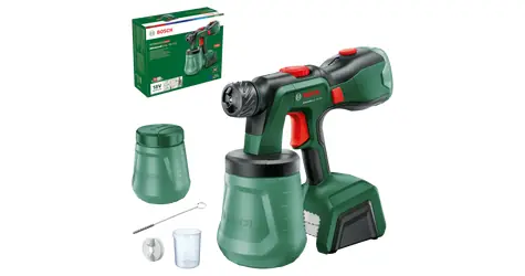 BOSH AdvancedSpray 18V-500 Bez aku / Aku stříkací pistole / 18V / Bez baterie a nabíječky