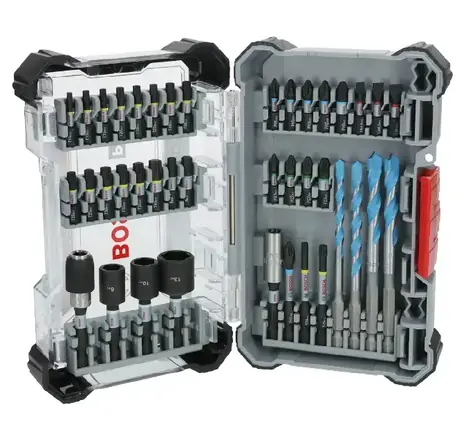 BOSCH 2608521U85 PRO Impact Mixed Set / 40-dílná sada bitů & vrtáků a nástrčných klíčů