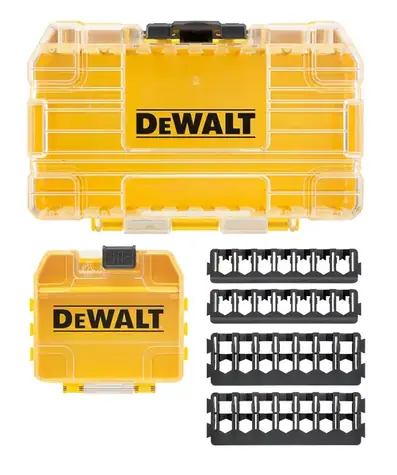 DeWALT DT70801 / Sada malých organizérů Tough Case a zásobníku na bity