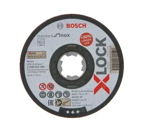 BOSCH 2608619362 / Řezný kotouč na ocel / 115x22.23 mm