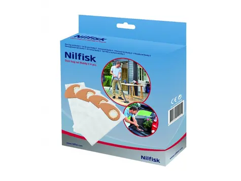 Nilfisk Sáčky do vysavačů pro Buddy II 12 & 18 - 4ks