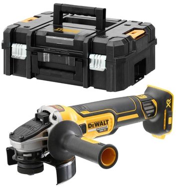 DeWalt DCG405NT / Aku bezuhlíková bruska / 125mm / 18V XR / bez baterie / kufr 