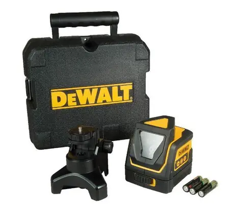 DeWalt DW0811 / Čárový laser 360° s jedním vertikálním paprskem / IP 54 / 3x AA 