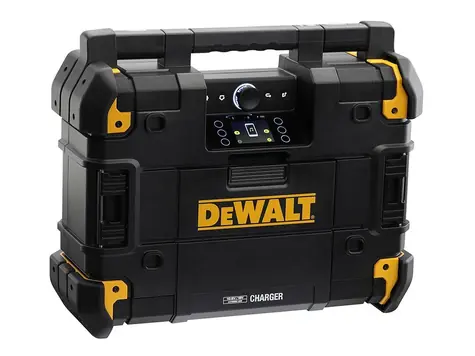 DeWalt DWST1-81078 / Rádio s nabíječkou TSTAK / IP54 / Reproduktory 4 +1 + 1 / AUX
