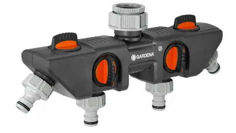 Gardena Four channel Water Distributor - 4-cestný rozdělovač pro zavlažování