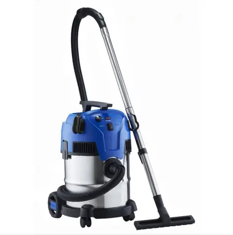 Nilfisk Multi II 22 Inox Modro-bílá / Vysavač / Mokré a suché vysávaní / 1200W / 22 L / 85dB