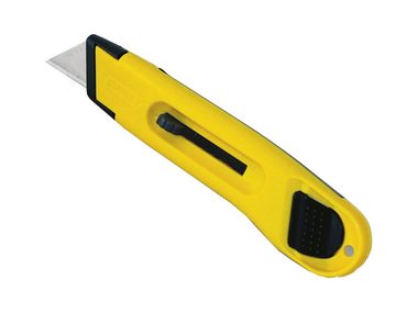 Stanley 0-10-088 / Nůž plastový se zasouvací čepelí / Čepel délka 150mm